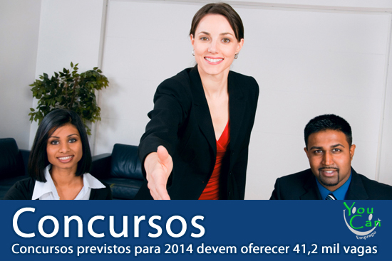 Concursos previstos para 2014 devem oferecer 41,2 mil vagas
