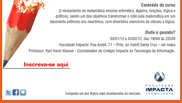 Cursos de Férias Impacta