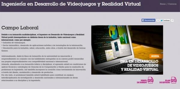 Universidade chilena vai oferecer curso de engenharia de jogos de videogame e realidade virtual. (Foto: Reprodução)