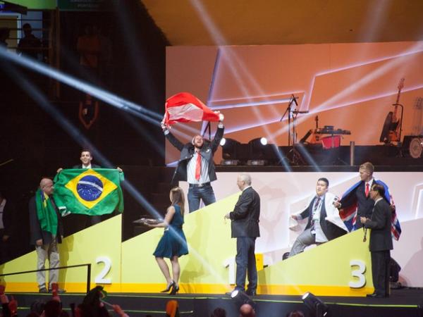 Festa de encerramento e premiação do WorldSkills São Paulo 2015 (Foto: Paulo Amendola)