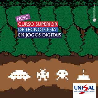 Tecnologia em Jogos Digitais: novo Curso do UNISAL Campinas/São José 