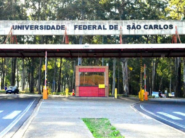 Fachada da UFSCar em São Carlos (Foto: Fabio Rodrigues/G1)