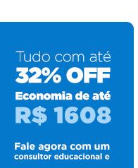 Tudo com até 32% OFF* - Economia de até  R$ 1608