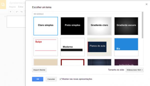 Google Drive oferece ferramenta de apresentações útil para quem quer colaborar, mas com limitações de edição (Foto: Reprodução) (Foto: Google Drive oferece ferramenta de apresentações útil para quem quer colaborar, mas com limitações de edição (Foto: Reprodução))