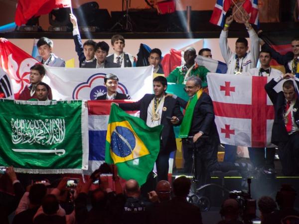 Festa de encerramento e premiação do WorldSkills São Paulo 2015 (Foto: Paulo Amendola)