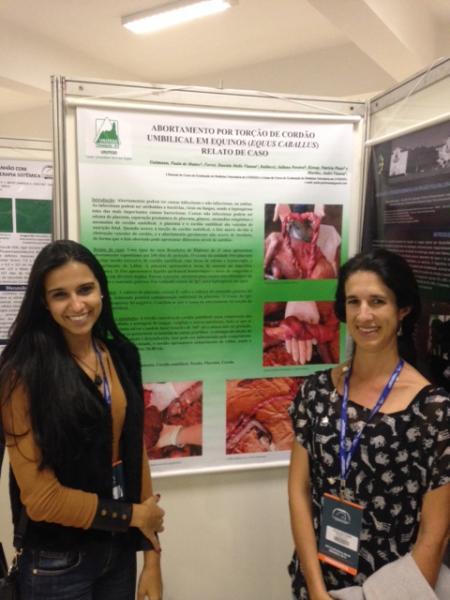 Estudantes de Medicina Veterinária do UNIFESO apresentam trabalhos em congresso