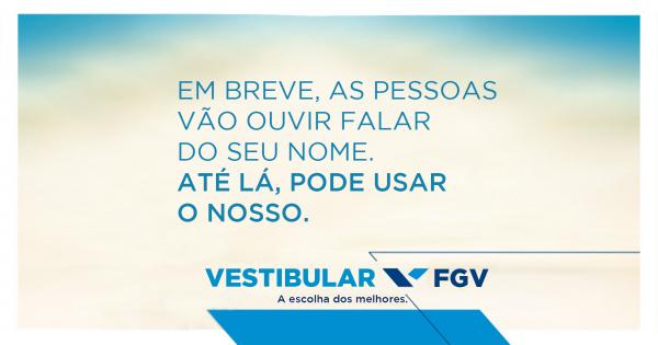 FGV-SP divulga provas e gabaritos do Vestibular de Administração 2016