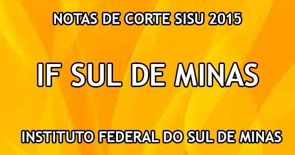 Notas do Vestibular 2016/1 do IFSuldeMinas são liberadas
