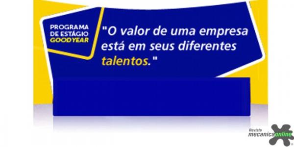 Programa de Estágio – Goodyear