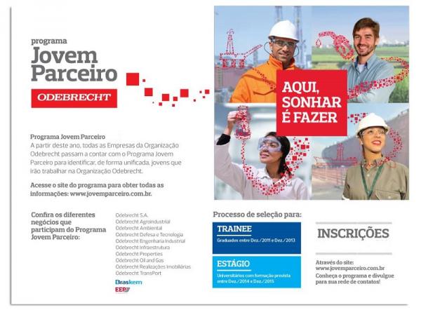 Programa de Estágio – Odebrecht