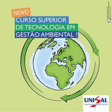 Tecnologia em Gestão Ambiental: novo Curso do UNISAL Americana